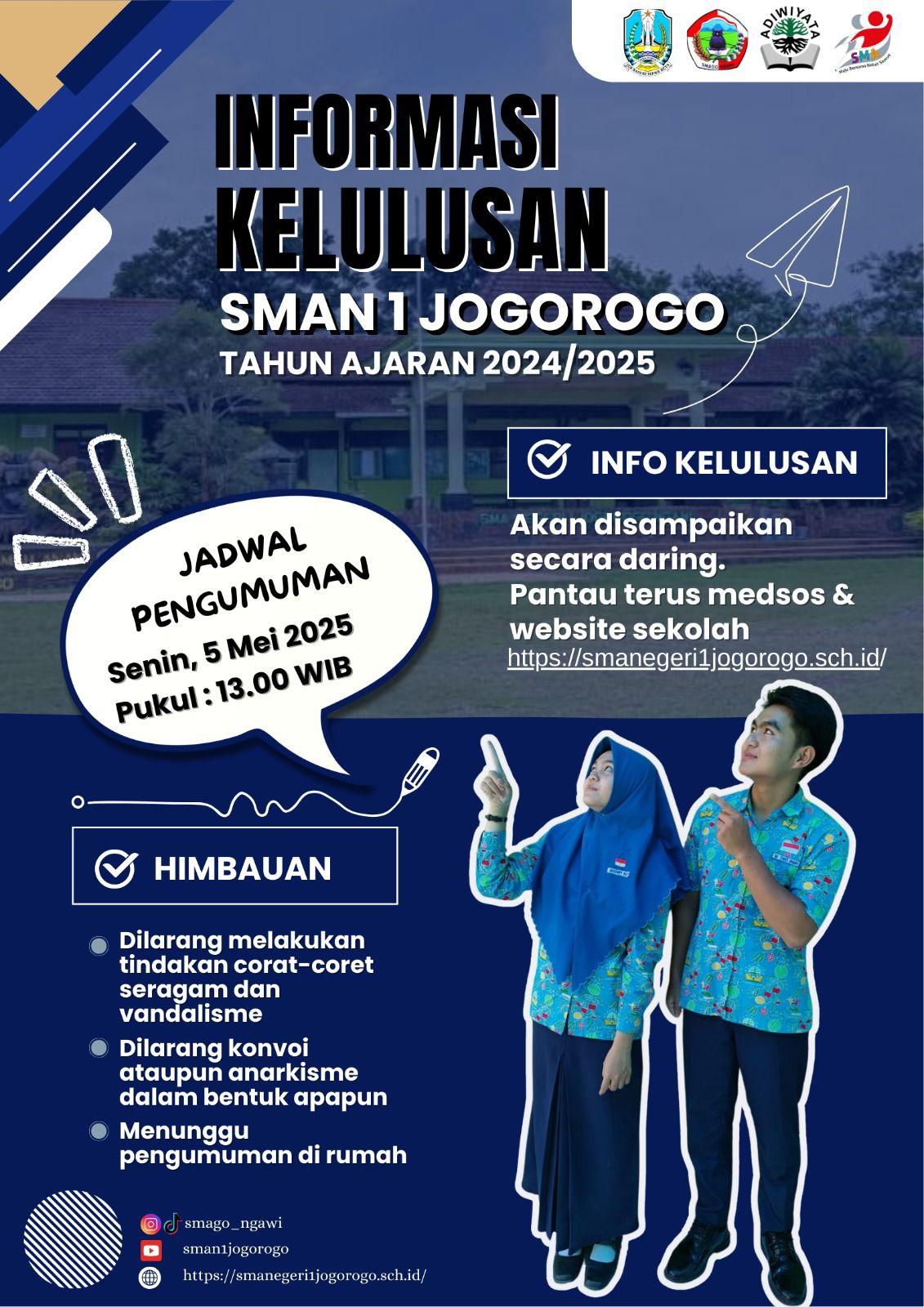 PENGUMUMAN KELULUSAN SISWA KELAS XII